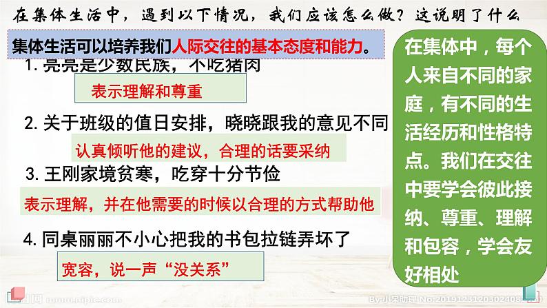 6.2 集体生活成就我 课件第5页