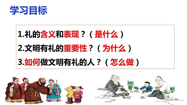 统编版初中道德与法治八年级上册4.2 以礼待人课件第4页