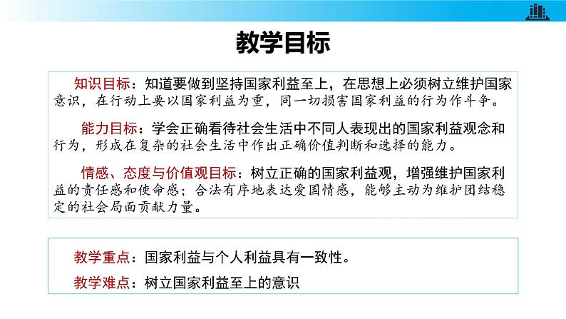 统编版初中道德与法治八年级上册8.2 坚持国家利益至上（课件）02