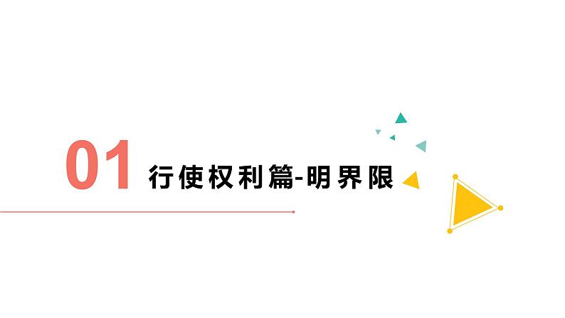 3.1 依法行使权利 课件第3页