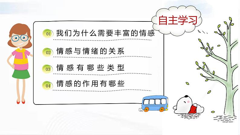 部编版道德与法治七年级下册 5.1我们的情感世界 课件+视频素材04