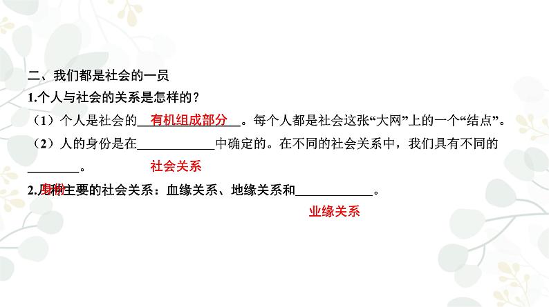 1.1 我与社会 课件-2022-2023学年部编版道德与法治八年级上册第6页