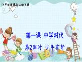 部编版道德与法治七年级上册 第2课时 少年有梦 课件