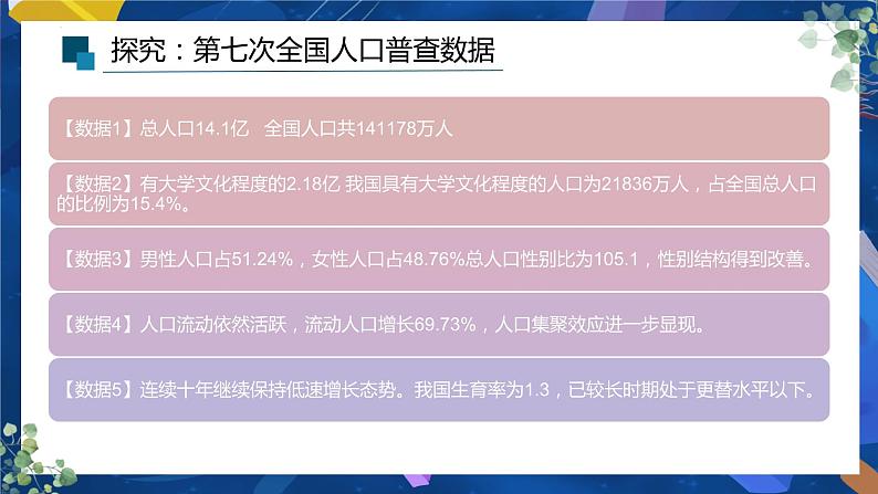 统编版道德与法治 九年级上册 同步课件  6.1 正视发展挑战  课件07