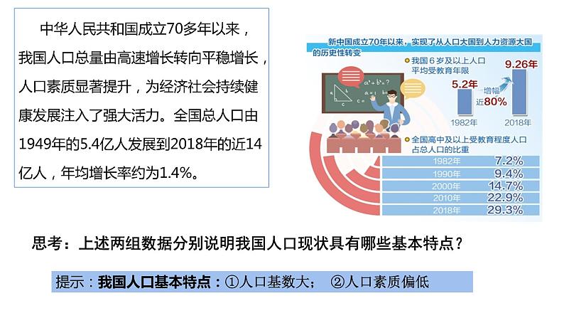 统编版道德与法治 九年级上册 同步课件  6.1 正视发展挑战  课件 （07