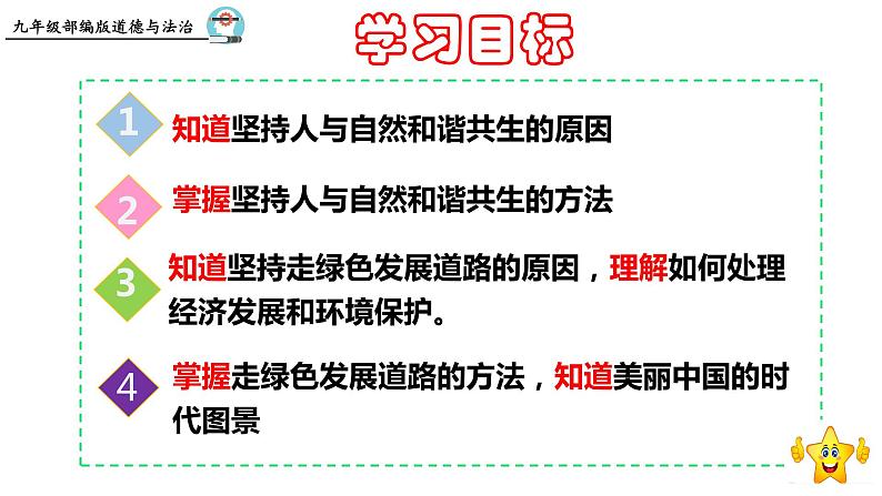 统编版道德与法治 九年级上册 同步课件  6.2  共筑生命家园  课件02