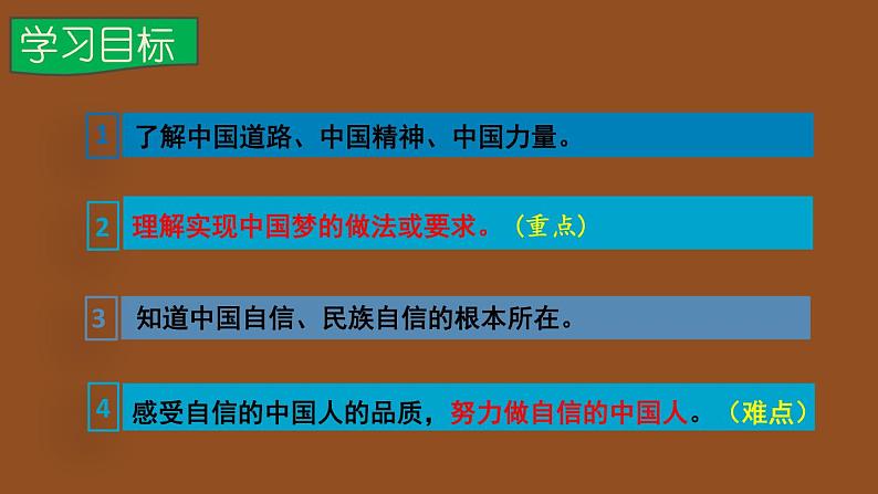 统编版道德与法治 九年级上册 同步课件  8.2 共圆中国梦课件03