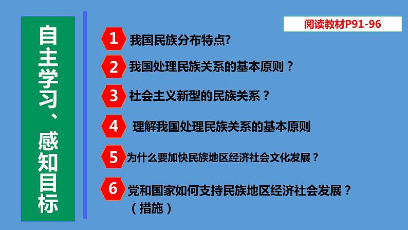 部编版九年级道德与法治上册--7.1促进民族团结（精品课件1）第4页