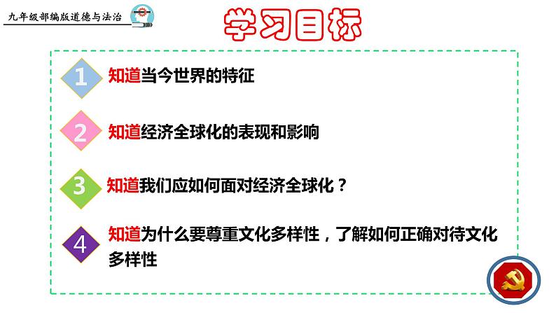 统编版 道德与法治九年级下册 课件  1.1  开放互动的世界第3页