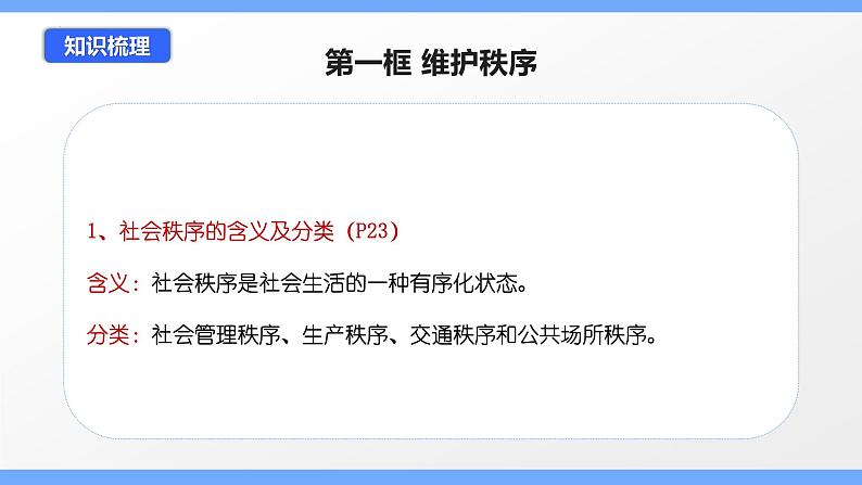 第三课 社会生活离不开规则（考点串讲）-八年级道德与法治上学期期中期末考点大串讲（部编版） 试卷课件04