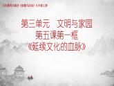 5.1延续文化血脉 课件
