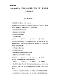 2022-2023学年广西柳州市柳城县八年级（上）期中道德与法治试卷（含解析）