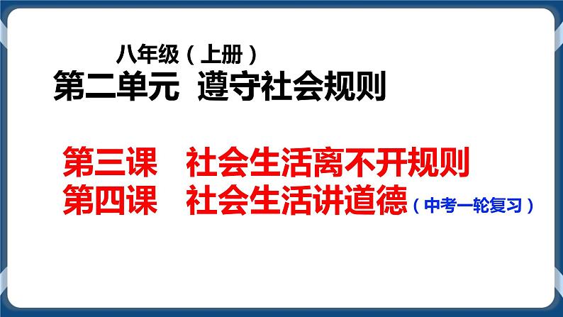 8.2  中考道德与法治中考一轮复习第10课时八上第三、四课复习课件第4页