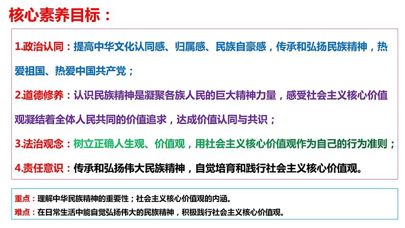 5.2 凝聚价值追求课件 2022-2023学年部编版道德与法治九年级上册第2页