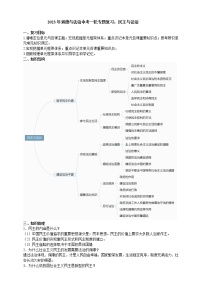 2023年道德与法治中考一轮专题复习：民主与法治