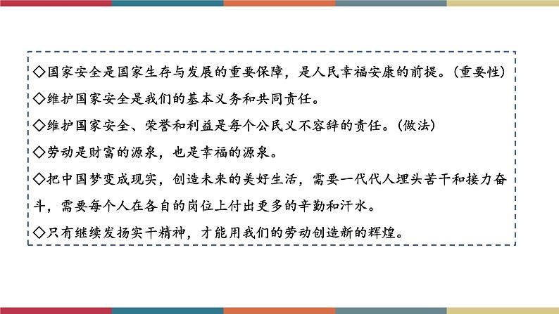 专题12 维护国家利益 课件＋考点清单＋对点练习07