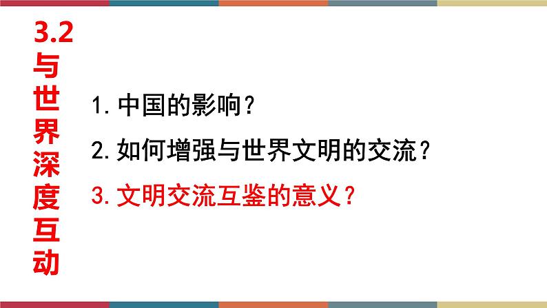 专题23 世界舞台上的中国 课件＋考点清单＋对点练习05