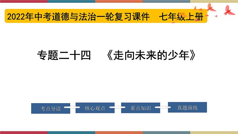 专题24 走向未来的少年 课件＋考点清单＋对点练习01