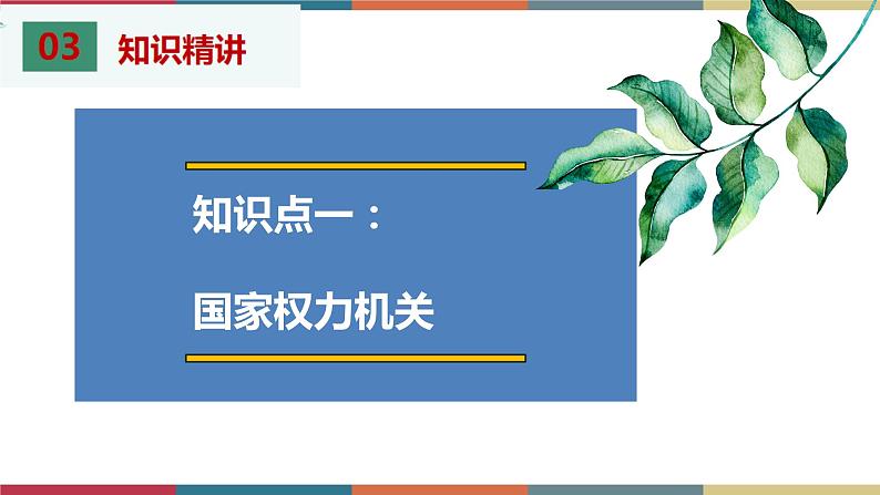 考点17 我国国家机构 课件+考点清单06