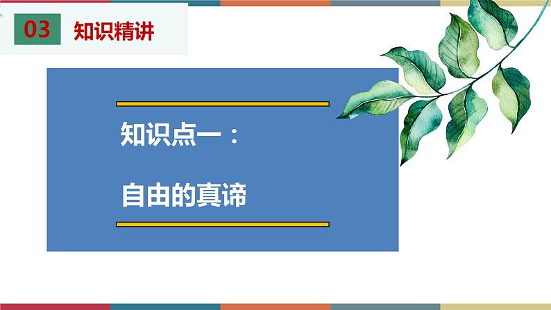 考点18 尊重自由平等 课件+考点清单06