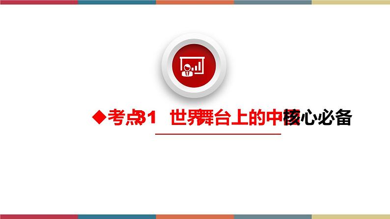 考点31 世界舞台上的中国 课件+考点清单05