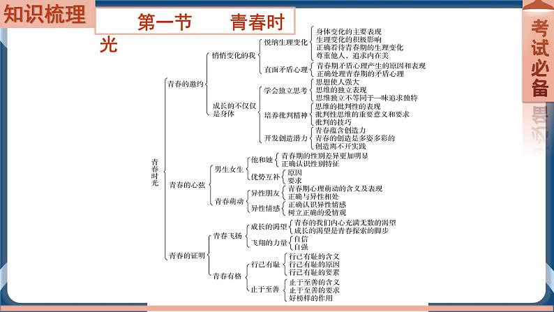 7.5  2022年初中道德与法治 中考一轮复习第5课时七下一青春时光 课件02