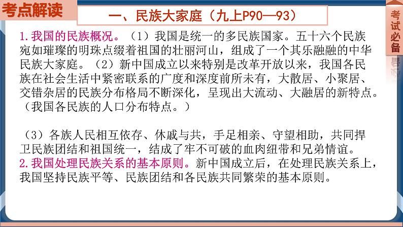 9.4  2022年初中道德与法治 中考一轮复习第20课时九上四和谐与梦想 课件03