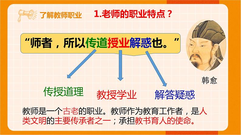 人教部编版 七上 第三单元 6.1走近老师课件+音视频素材最新版06