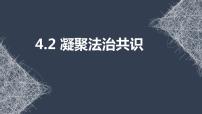 初中政治 (道德与法治)人教部编版九年级上册凝聚法治共识教课ppt课件