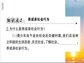 1.2《在社会中成长》测试课件（PPT）