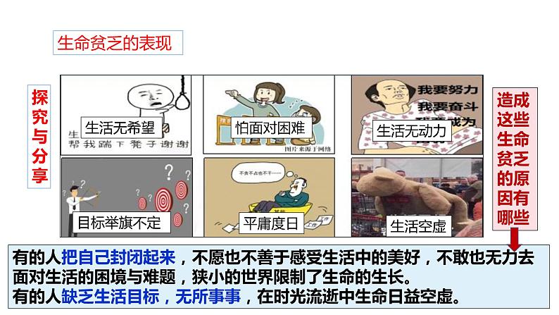 10.2 活出生命的精彩 课件-2021-2022学年部编版道德与法治七年级上册06
