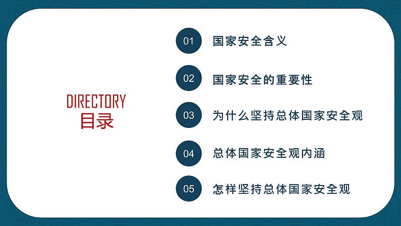 9.1  认识总体国家安全观 课件  2022-2023学年部编版八年级道德与法治上册03