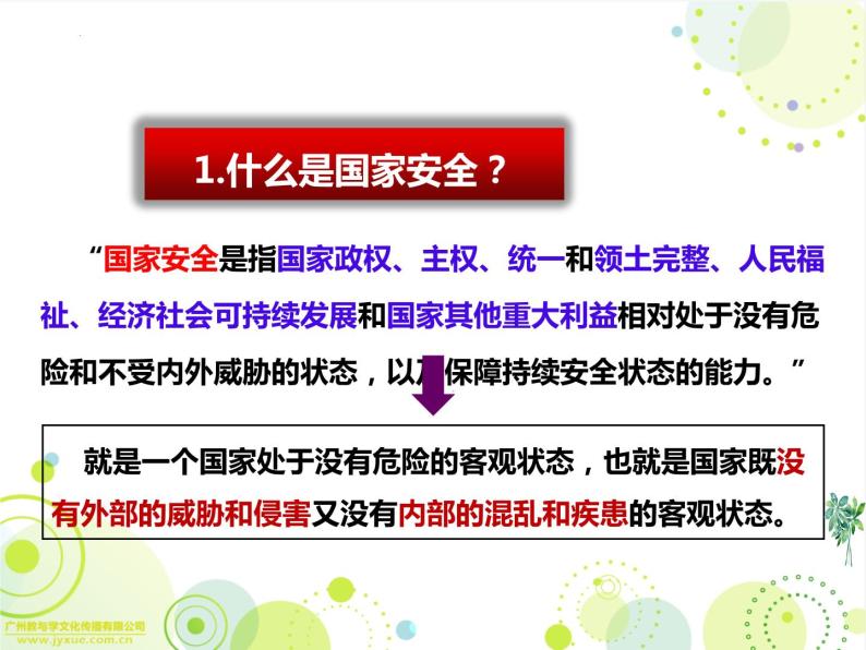 9.1 认识总体国家安全观 课件-2022-2023学年部编版道德与法治八年级上册07