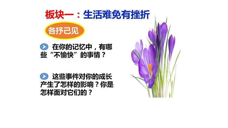 9.2 增强生命的韧性 课件-2022-2023学年部编版道德与法治七年级上册第4页