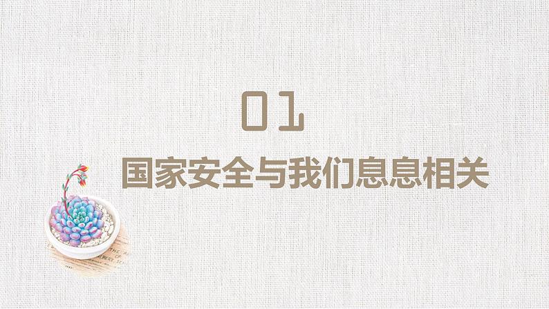 部编版道德与法治初中八年级上册同步课件  9.1认识总体国家安全观 课件03