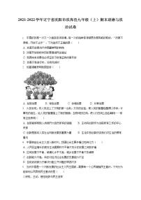 2021-2022学年辽宁省沈阳市法库县九年级（上）期末道德与法治试卷（含答案解析）