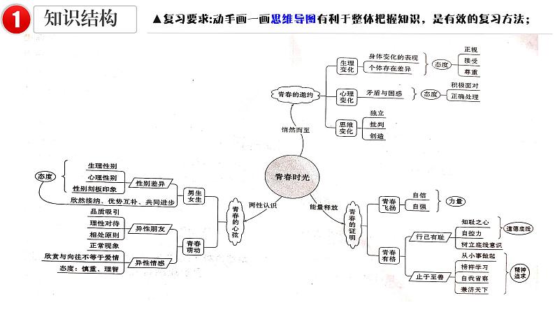 七年级下册第一单元 青春时光 复习课件-2022年中考道德与法治一轮复习第5页