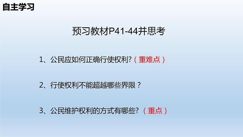 3.2 依法行使权利 课件第3页