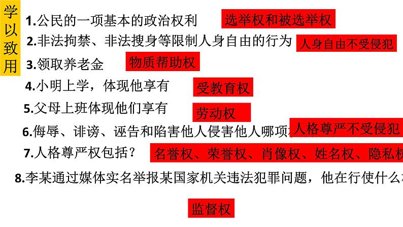 3.2 依法行使权利 课件第2页