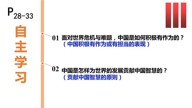 3.1 中国担当 课件 2021-2022学年部编版道德与法治九年级下册第3页