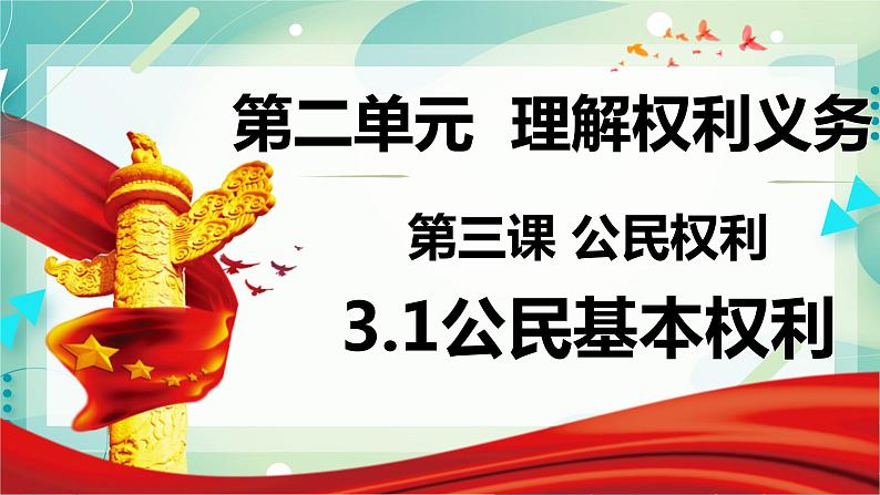 3.1公民基本权利 课件第2页