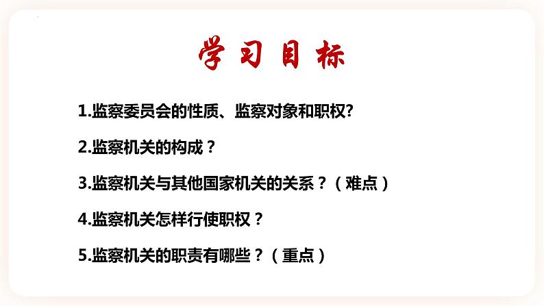 6.4国家监察机关 课件第5页