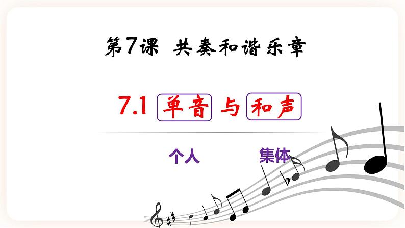 7.1单音与和声 课件（送教案）02