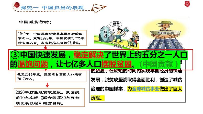 2022-2023学年部编版道德与法治九年级下册3.1 中国担当 课件第6页