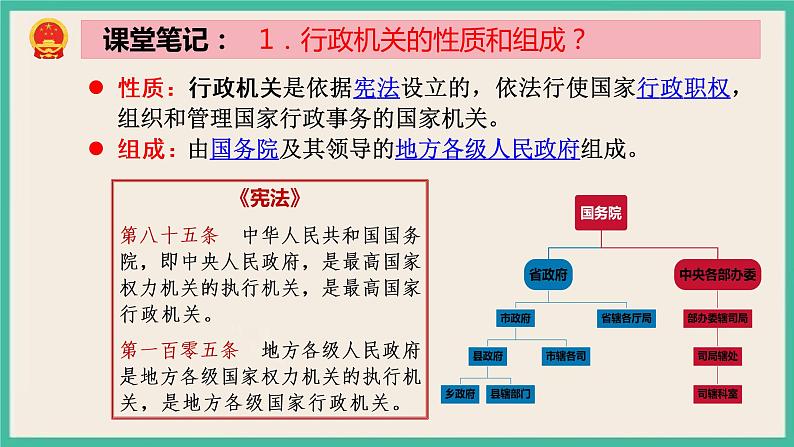 部编版八下道法 6.3 国家行政机关 课件+练习（原卷+解析卷）+素材06