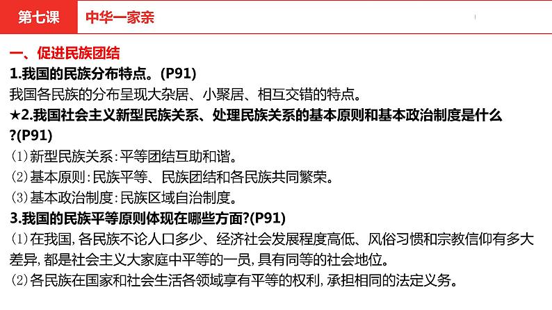 中考道德与法治总复习九年级上册第四单元课件第6页