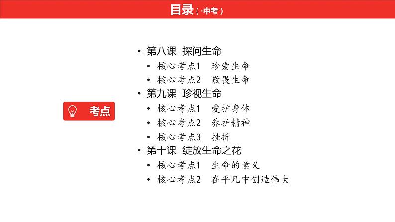 中考道德与法治总复习七年级上册第四单元课件04