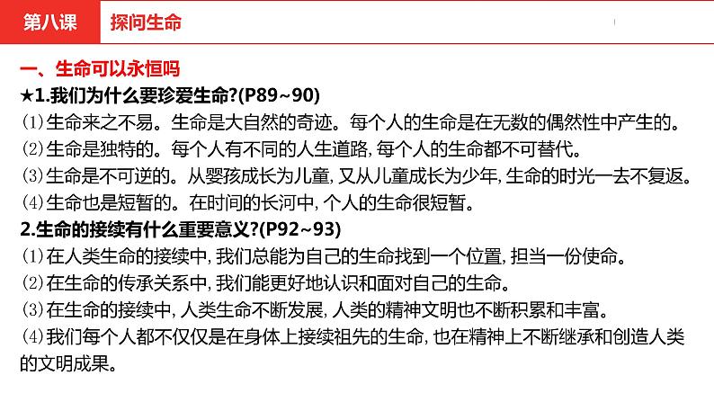 中考道德与法治总复习七年级上册第四单元课件06