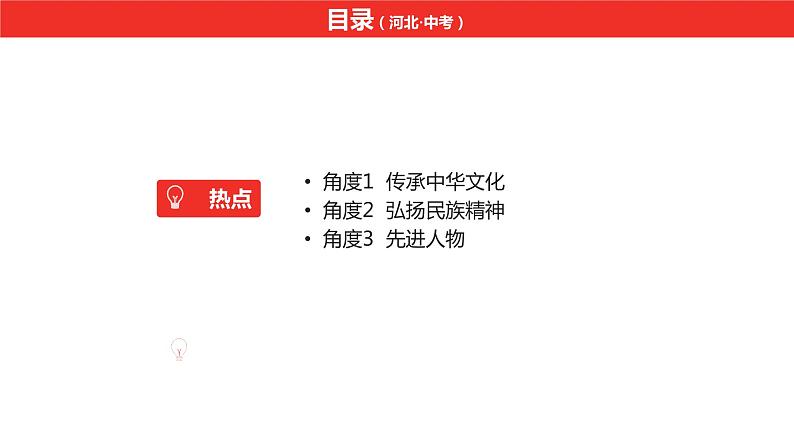 中考总复习道德与法制（河北地区）热点专题 专题二课件第2页