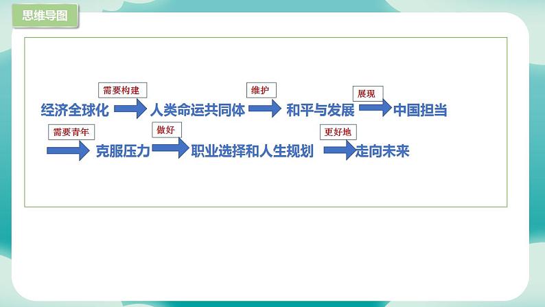 部编版9下道德与法治第一单元我们共同的世界 复习课件03